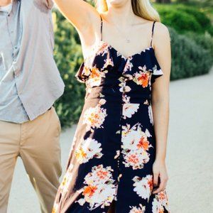 Band of Gypsies - Floral Navy/Coral - Medium